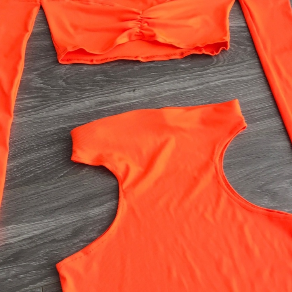 Orange Two Piece Set - image 2